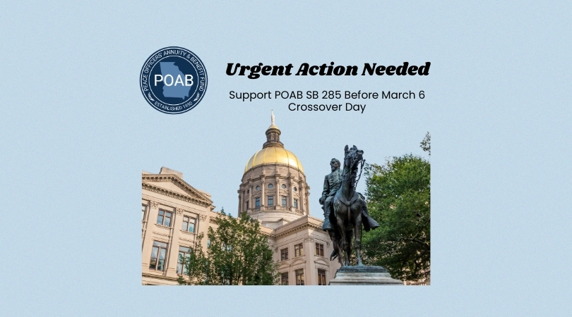 Urgent Action Needed: Support POAB SB 285 Before March 6 Crossover Day