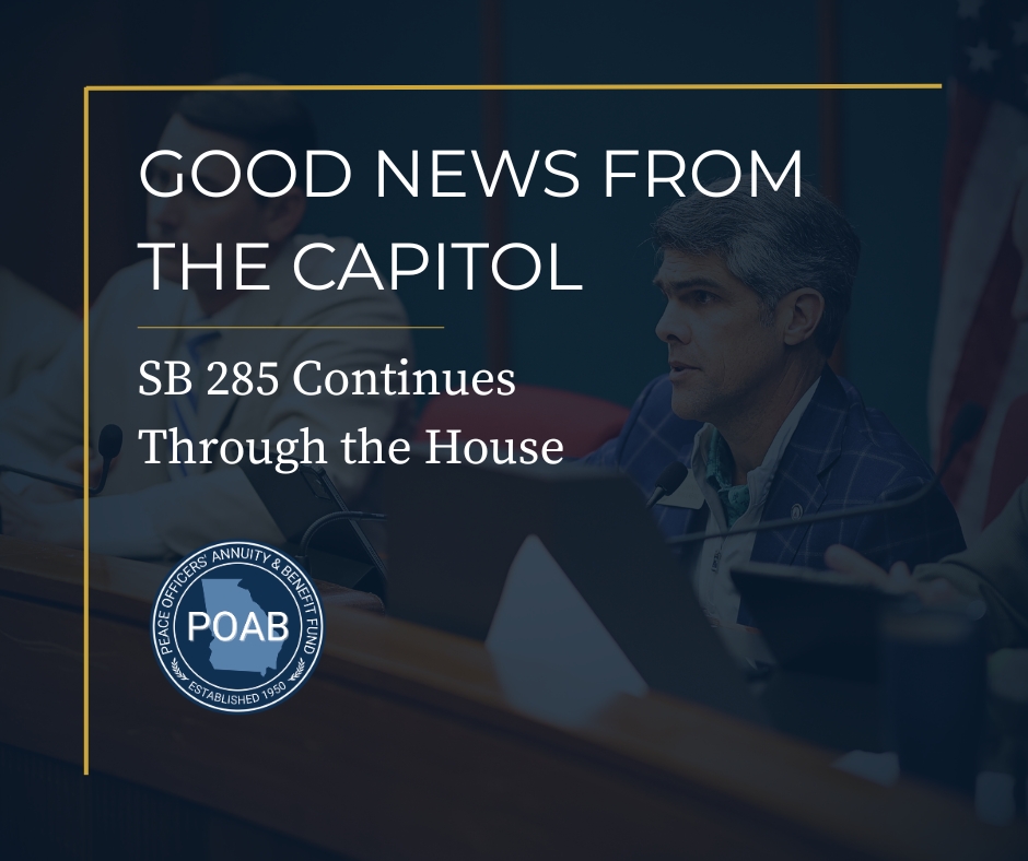 Capitol Update - SB 285 Continues Through House