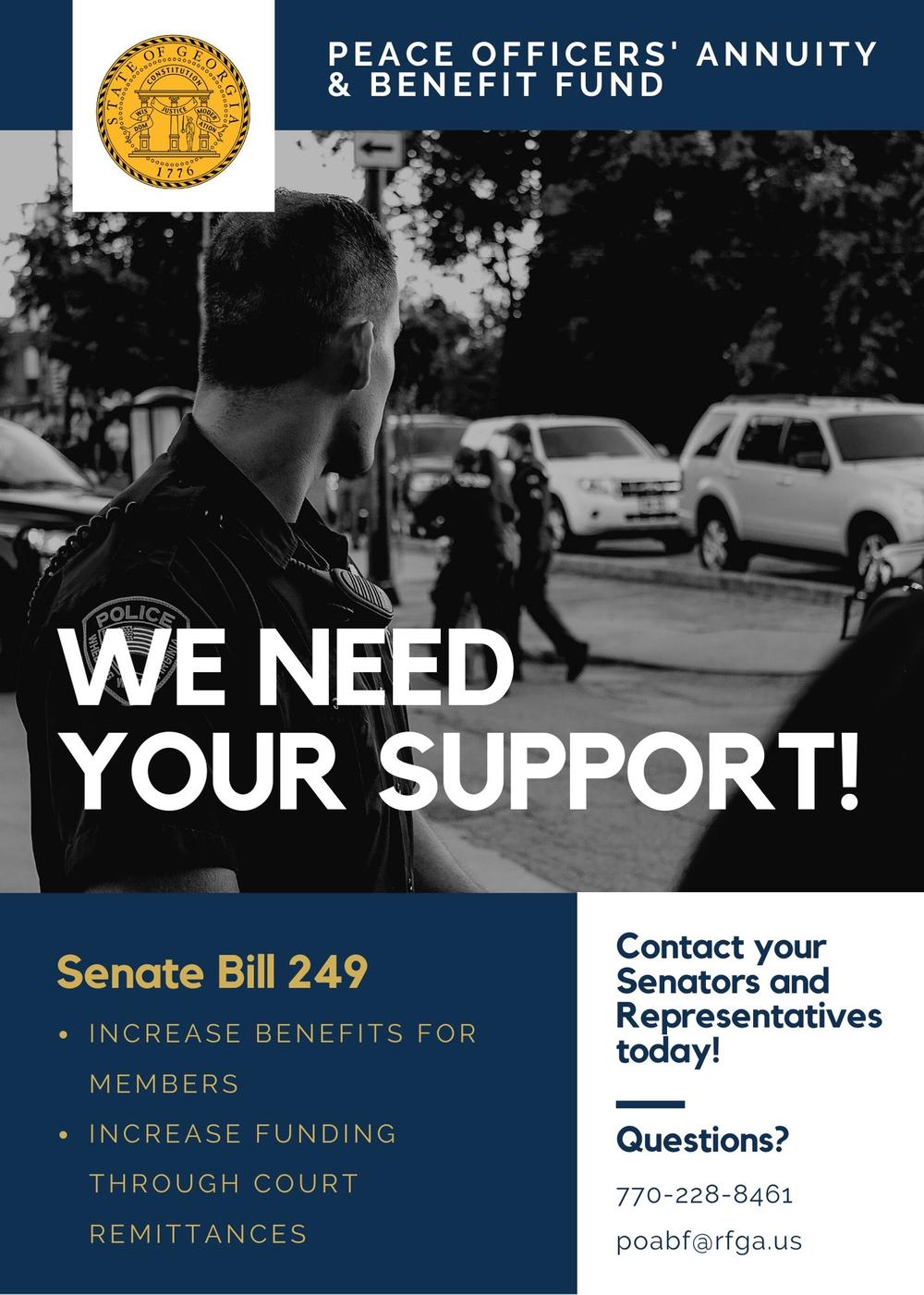 SB 249 Poster Graphic